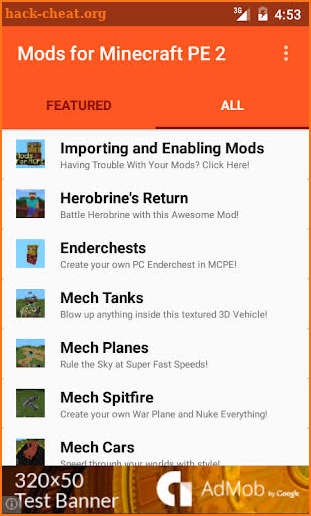 Mods for Minecraft PE 2 screenshot