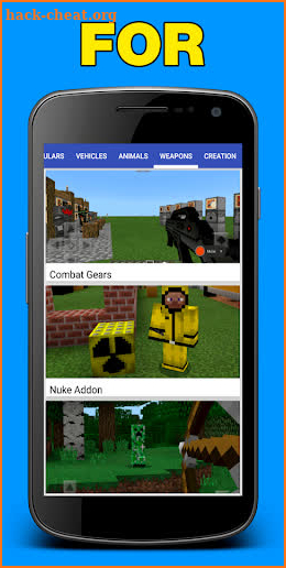Mods for Minecraft (Pocket Edition) screenshot