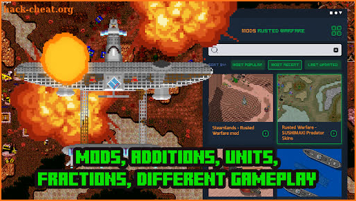 Mods for Rusted Warfare screenshot