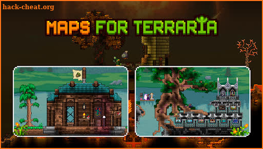 Mods for Terraria - Map n Skin screenshot