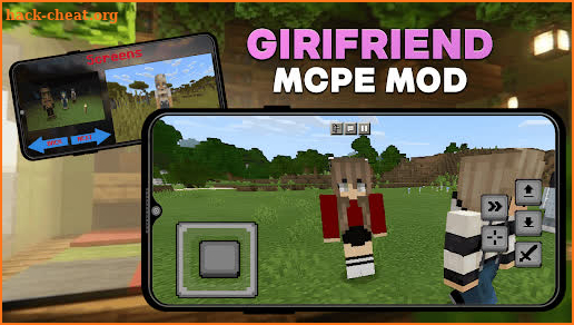 Mods Girlfriend Minecraft PE screenshot
