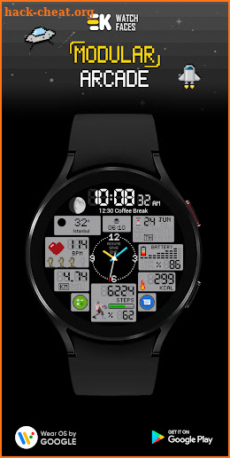 Modular Arcade - Watch Face screenshot