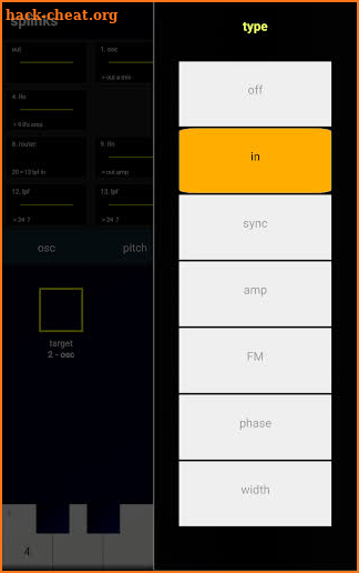 Modular Synthesizer screenshot