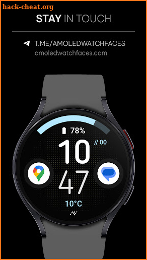 Modular: Wear OS 4 watch face screenshot