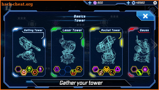 Module TD. Sci-Fi Tower Defense screenshot