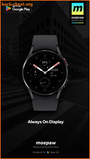 Moepaw AW001 Watch Face screenshot