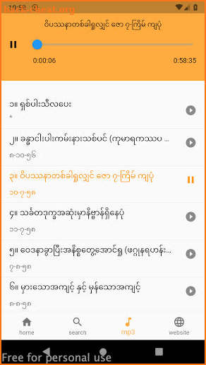 mogok dhamma ( မိုးကုတ်တရားတော်များ) screenshot
