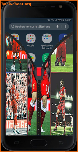 Mohamed Salah Lock Screen screenshot