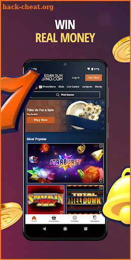 Mohegan Sun CT Online Casino screenshot