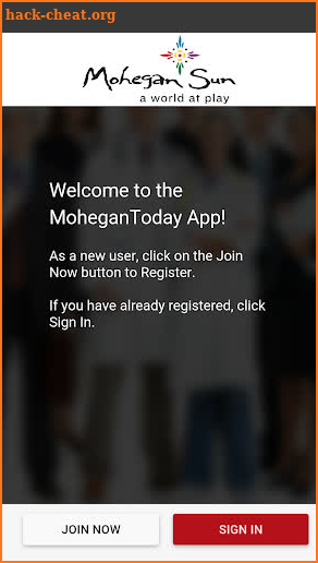 Mohegan Today App screenshot