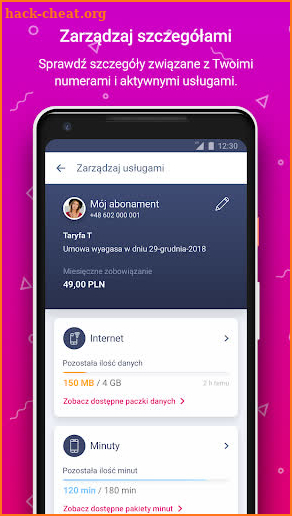 Mój T-Mobile screenshot