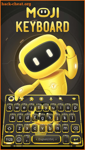 Moji AI Keyboard Theme for Facemoji screenshot
