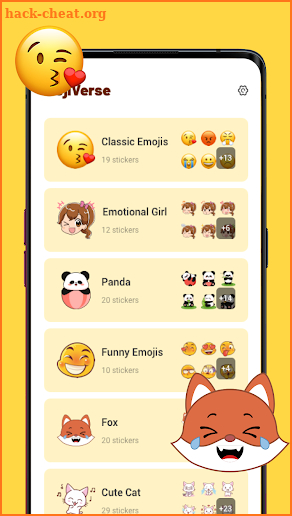 MojiVerse screenshot