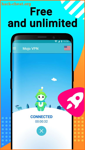 Mojo VPN - Super Fast Free VPN & VPN Hotspot screenshot