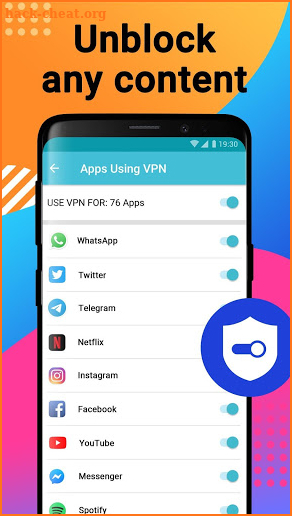 Mojo VPN - Super Fast Free VPN & VPN Hotspot screenshot