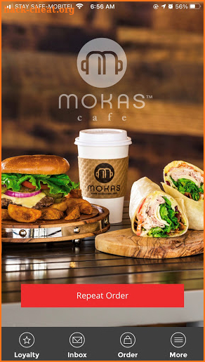 Mokas Cafe Mobile Ordering screenshot