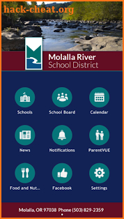 Molalla River School District screenshot