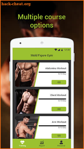 Mold Figure Gym screenshot