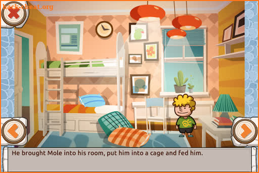 Mole Story for kids 7-9 years screenshot