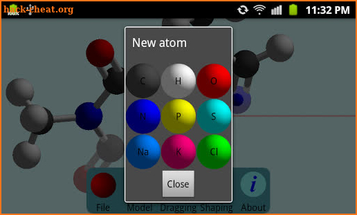 Molecular Constructor screenshot