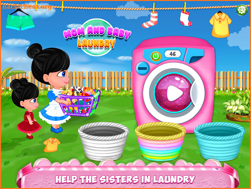 Mom Baby Clothes Washing Laundry screenshot