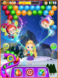 Mom Baby Rescue Bubble Shooting Game screenshot
