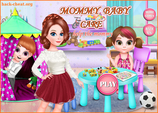 Mom! Newborn Baby Care & shower Babysitter Game screenshot
