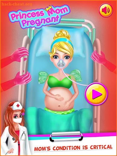 Mom Pregnant Princess Baby Newborn Surgery Doctor screenshot