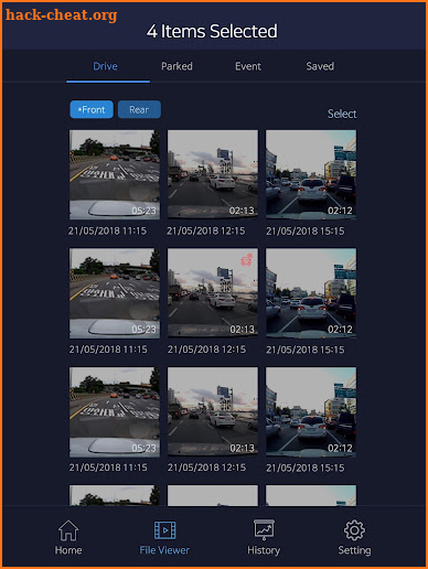Momento M6 Dash Cam Viewer screenshot