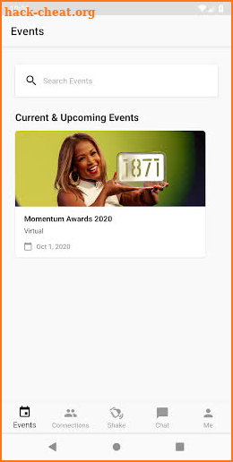 Momentum Awards 2020 screenshot