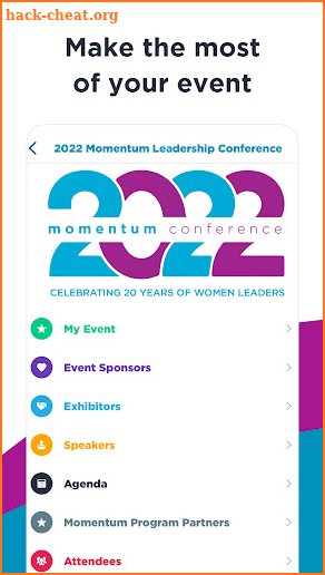 Momentum Leadership screenshot