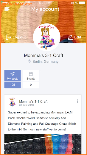 Momma's 3-1 Craft screenshot
