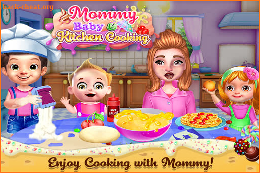 Mommy and baby cooking screenshot