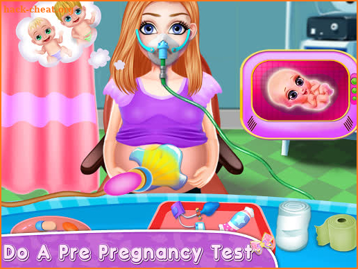 Mommy and Baby Twins Pregnancy Daycare Game screenshot
