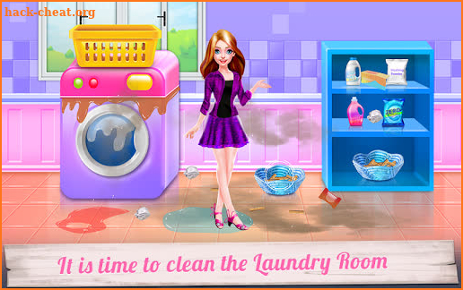 Mommy and Little Baby Laundry Day screenshot
