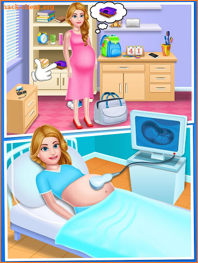 Mommy & newborn baby shower - Babysitter Game screenshot