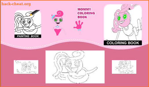 mommy coloring longlegs book screenshot