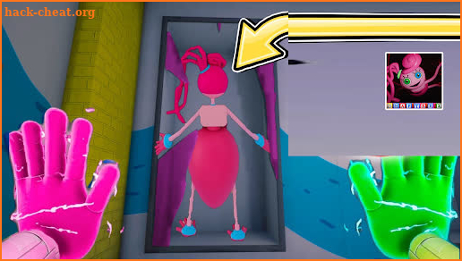 Mommy long legs horror game screenshot