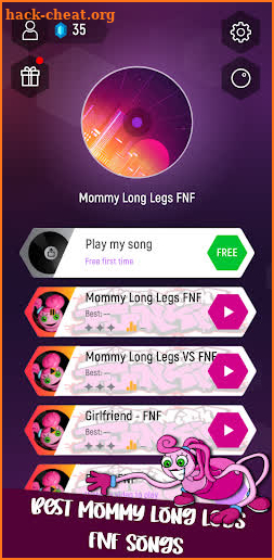 Mommy Long Legs Vs FNF Music screenshot