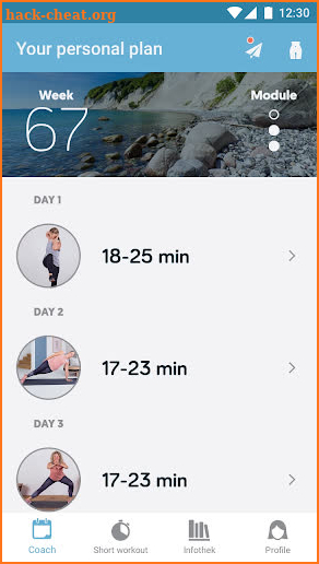 Mommymove: Fitness for mothers | exercises & plans screenshot