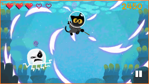 Momo Cat Halloween - Sea Magic screenshot
