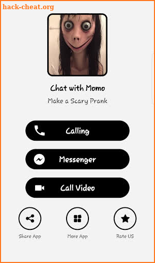 Momo Fake video call screenshot