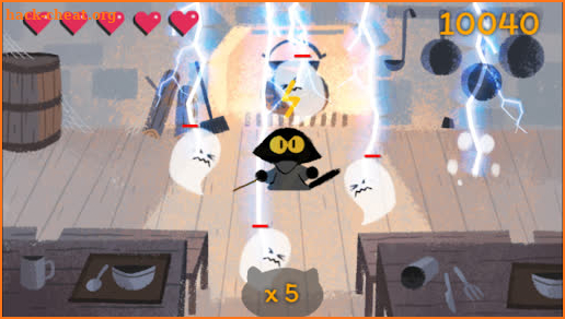 Momo Magical Cat - Halloween Academy screenshot
