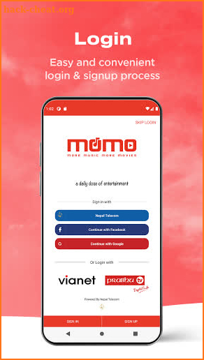 MOMO - More Music More Movies screenshot