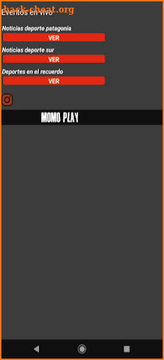 Momo Play Deportes fútbol  Player screenshot