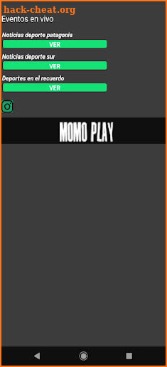 Momo Play Deportes fútbol Player screenshot