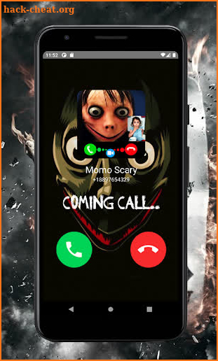 Momo Scary Prank Video Call screenshot