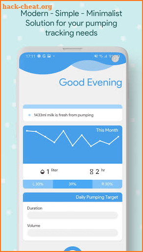 Mom's Pumping Journal - Tracker for your baby screenshot