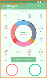 Monefy Pro - Money Manager screenshot