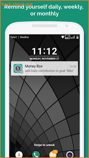 Money Box Savings Goals Pro screenshot